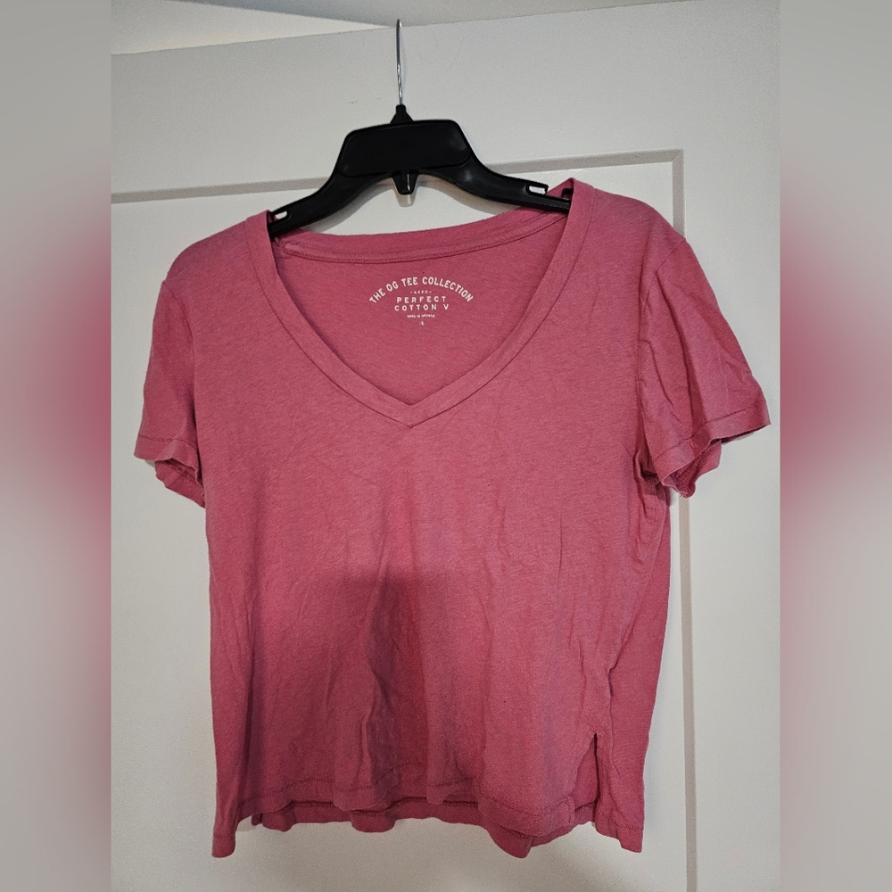 Aeropostal Perfect Cotton V Tee